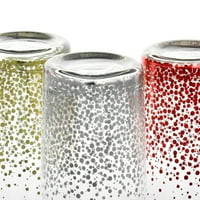 לורי גייטס קליפורניה מעצבת אודרי היל 16oz כוס זכוכית מכוסה בצבעים שונים