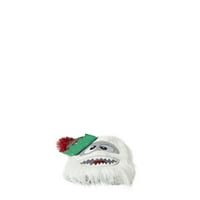 Dearfoams Unisise Holiday Yeti Scuff Scuff נעלי בית