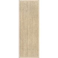 נולום לרנקה עשב ים מוצק חיצוני רץ שטיח, 2 '6 6', טבעי