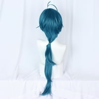 מציאות ייחודיות פאות שיער אנושיות לנשים 31 פאות כחולות עם כובע פאה