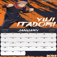 Trends International Jujutsu Kaisen Wall Calendar