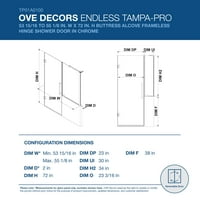 Ove Decors Tampa-pro 55 אינץ