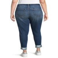 אליביה פורד פלוס ג'ינס רזים בגודל גודל