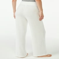 מכנסי פיג'מה רחבה של ג'ויספון לנשים, בגדלים עד 3x