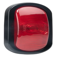פתרונות גרירת הופקינס 6 אינץ 'סגלגל אדום-סגלגל-זנב-פונה ערכת אור, B85RK