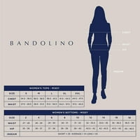 Bandolino's Mandie Signature fit High Risis Jean Stand Sonora Wash