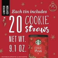 Starbucks Strawie קשית פח קפה השלמה להוספת טעם נוסף למשקאות