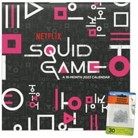 Trends International Netfli Squid Callendar Wall Wall