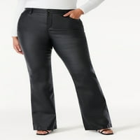 סופיה ג'ינס נשים פלוס גודל מליסה מתלקח מכנסי מכנסיים עלייה גבוהה, 32.5 Inceam, מידות 14W-28W