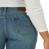 ג'ינס נוחות לנשים של לי ג'ינס ישר למתוח ג'ינס