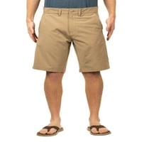 ארץ וים של גברים ברכייד 20 מכנסיים קצרים קדמיים שטוחים, מידות 30 -40
