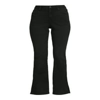 TIME ו- TRU ג'ינס אמצע האתחול של נשים, 31 אינץ 'קצור Inseam