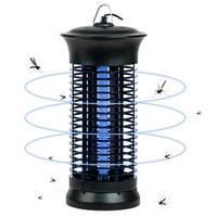 קוטל חרקים חשמלי של קינגסטאר 6 וואט רוצח יתושים פולטת אור מלכודת חרקים מעופפים