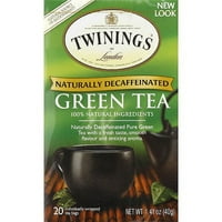 תאומים של לונדון שקיות תה ירוק מטופח באופן טבעי, 1. עוז