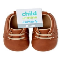 ילד שלי מאת נעלי התינוקות של קרטר, נעלי מוקסין, בגדלים 0 חודשים