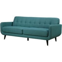 סט ישיבה מודרני של הנובר קפרי 3 חלקים: כסאות ספה ומבטא בכחול טור