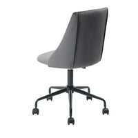 כסא משימה, כיסא משרדי מרופד ללא זרוע