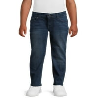 בנים וונדר אומה רגל ישרה נמתחת ג'ינס ג'ינס, 2 חבילות, גדלים 4- האסקי