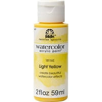 פולקארט צבע אקרילי בצבעי מים צהוב בהיר, פלורידה. עוז